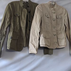 Ann Taylor Loft lightweight jackets